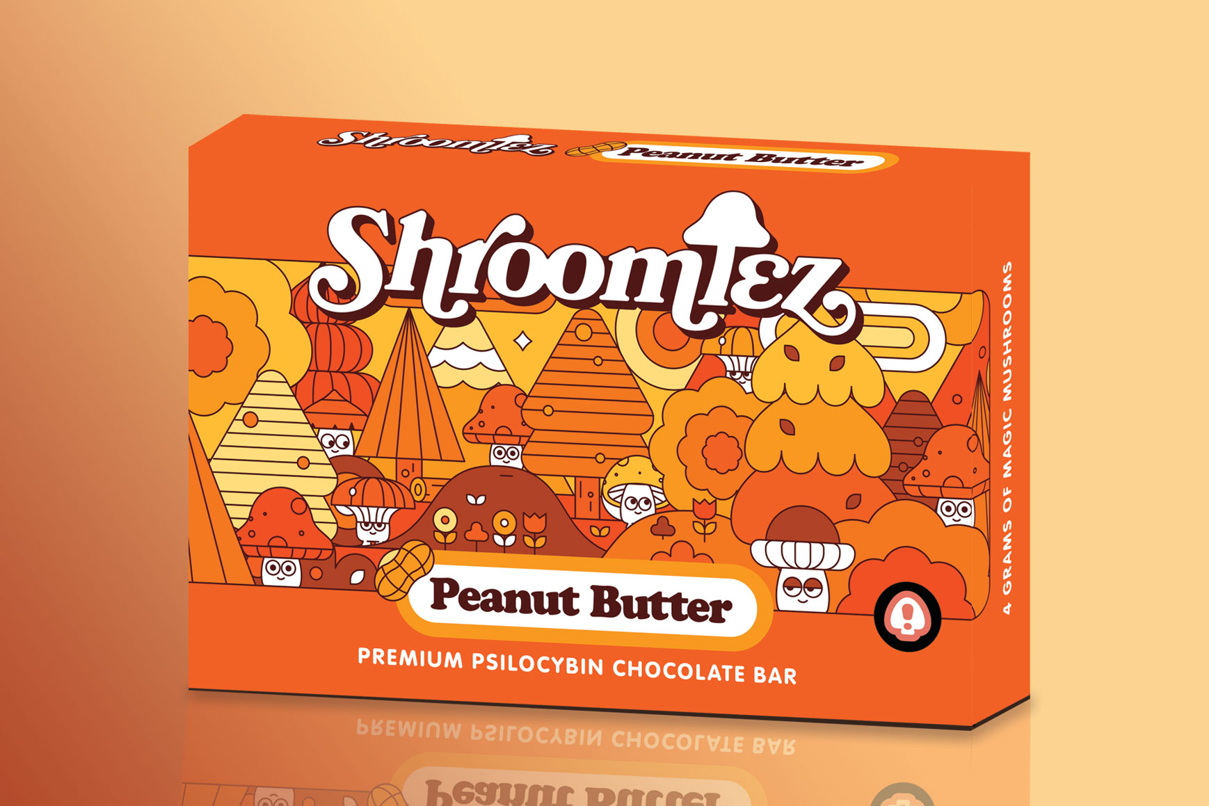 4g Peanut Butter psilocybin bar